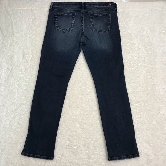 Kut from the Kloth Dark Wash Straight Leg Jeans - Picture 2 of 8